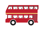 London double decker red bus., an Illustration by Tanysl (Thumbnail 2 of 4)