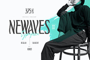 Newaves (Signature) - Font Duo, a Sans Serif Font by ikiiko (Thumbnail 1 of 7)