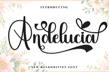 Andelucia | Script Font