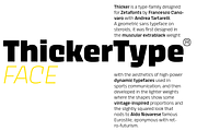 Thicker 44 fonts + 2 variables, a Sans Serif Font by Zetafonts (Thumbnail 11 of 13)