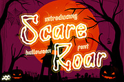 Scare Roar - Halloween Horror Font, a Script Font by NTC Graphic (Thumbnail 1 of 9)