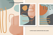 Ethereal - Organic Abstract Shapes, an Illustration by Eesome Design Studio (Thumbnail 3 of 7)
