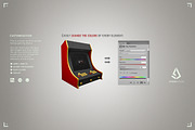 Retro Gaming Bartop Arcade Mockup, a Merchandise Mockup by Storm Pixels (Thumbnail 3 of 5)