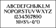 Show Card Roman JNL, a Serif Font by Jeff Levine Fonts (Thumbnail 3 of 5)