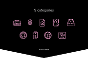 400+ Vector Icons pack, UI, Media, an Icon by Samoylov (Thumbnail 2 of 2)
