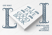 Royal Vintage Label Font, a Serif Font by Guten Tag Vector (Thumbnail 5 of 5)