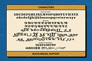 York village - Retro Display Font, a Serif Font by Letterhend Studio (Thumbnail 8 of 9)