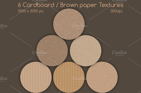Cardboard Brown Paper Textures