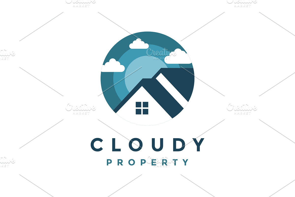 Modern simple house property logo, a Branding & Logo Template by jundio studio