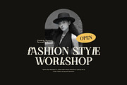 Quincho Bold Fashion Serif Font, a Serif Font by Graphicxell (Thumbnail 6 of 8)