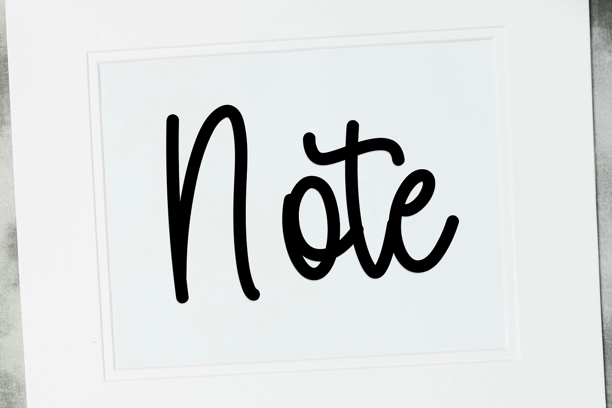 Budget, a Handwritten Font by InermediaSTUDIO (Photo 5 of 7)