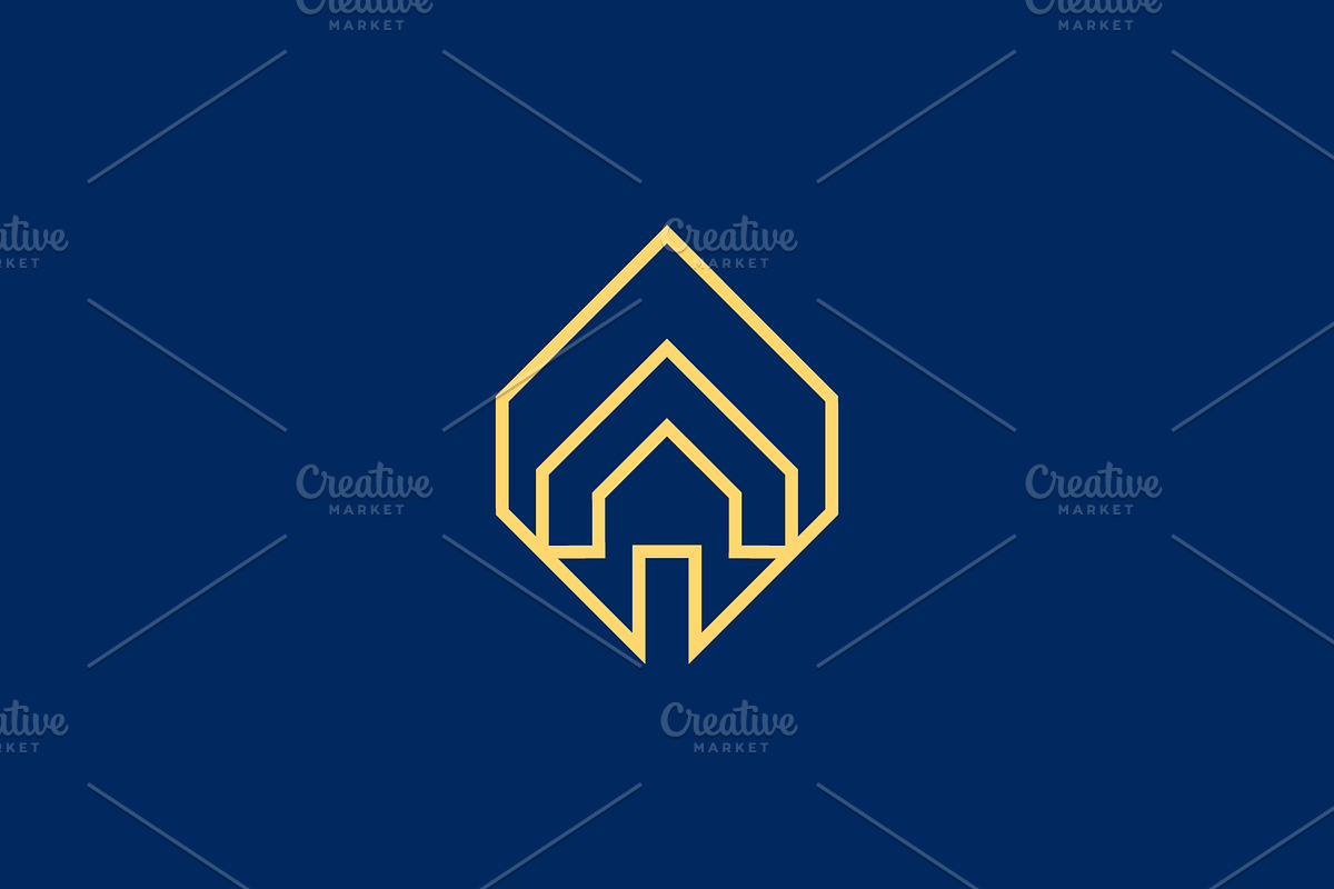 simple house building property logo, a Branding & Logo Template by Rasagama Studio