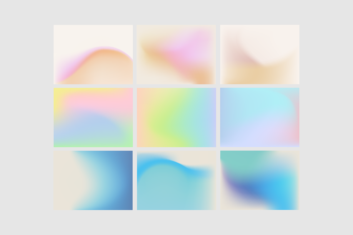 100 Aesthetic Gradient Backgrounds, a Background Graphic by TheFisherCreative (Photo 12 of 15)