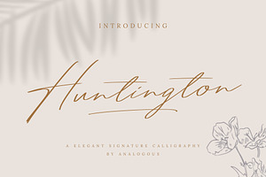 Huntington Signature Script