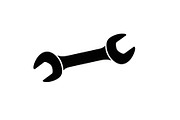Wrench Tool Silhouette Vector Bundle, an Illustration by Amazin_art (Thumbnail 44 of 48)