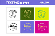 Vintage Tropical Surf Logo Templates, a Branding & Logo Template by sungirlgraphics (Thumbnail 10 of 12)
