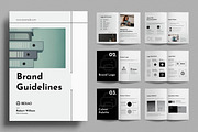 Brand Guidelines Template, a Brochure Template by ContestDesign (Thumbnail 1 of 3)