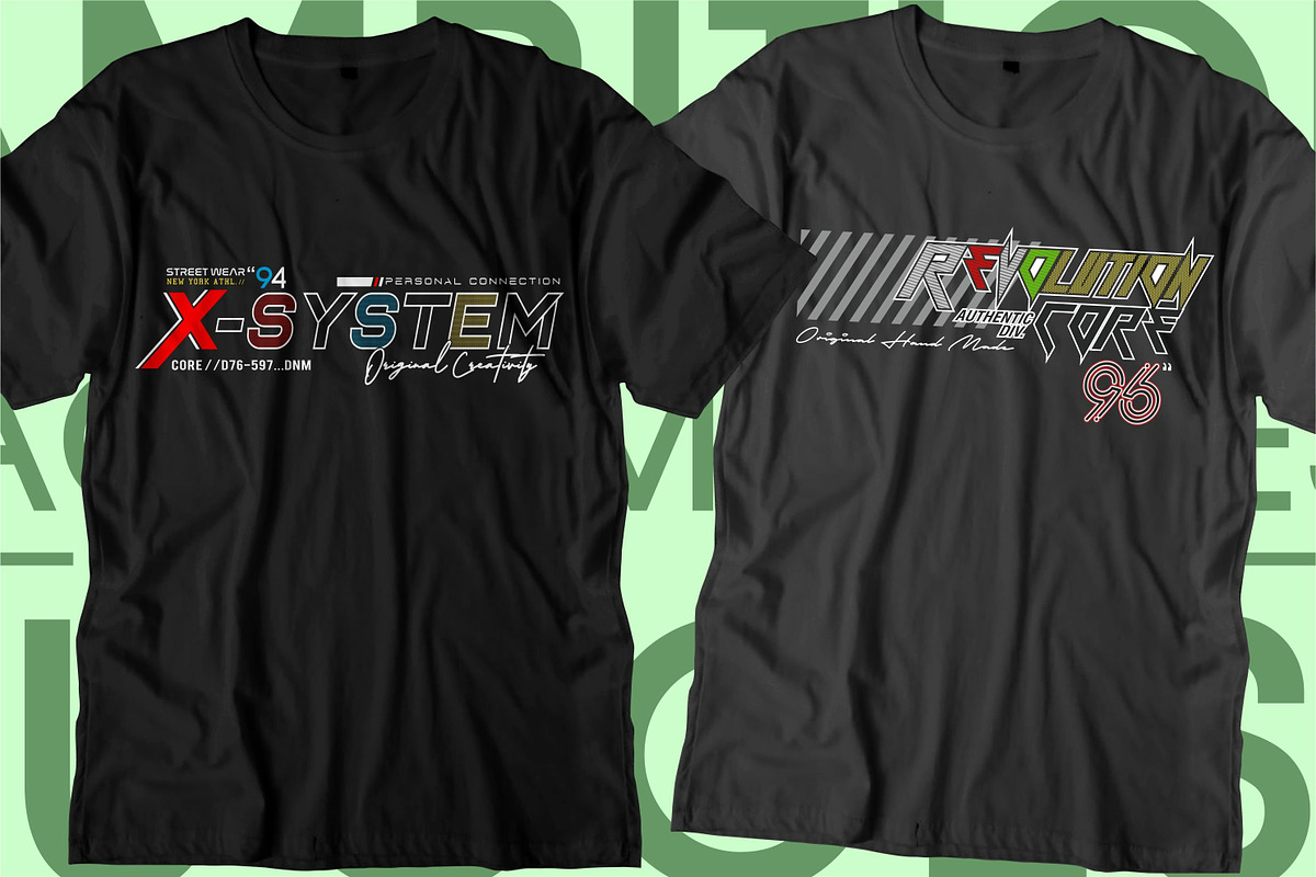 Urban City Typography T Shirt Design, a Graphic by D2PUTRI (Photo 14 of 26)