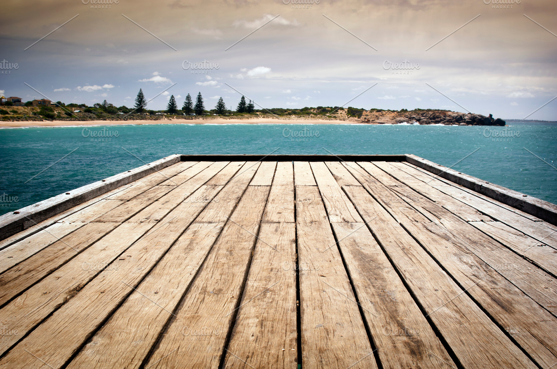 Stormy Jetty, a Nature Photo by THP Creative