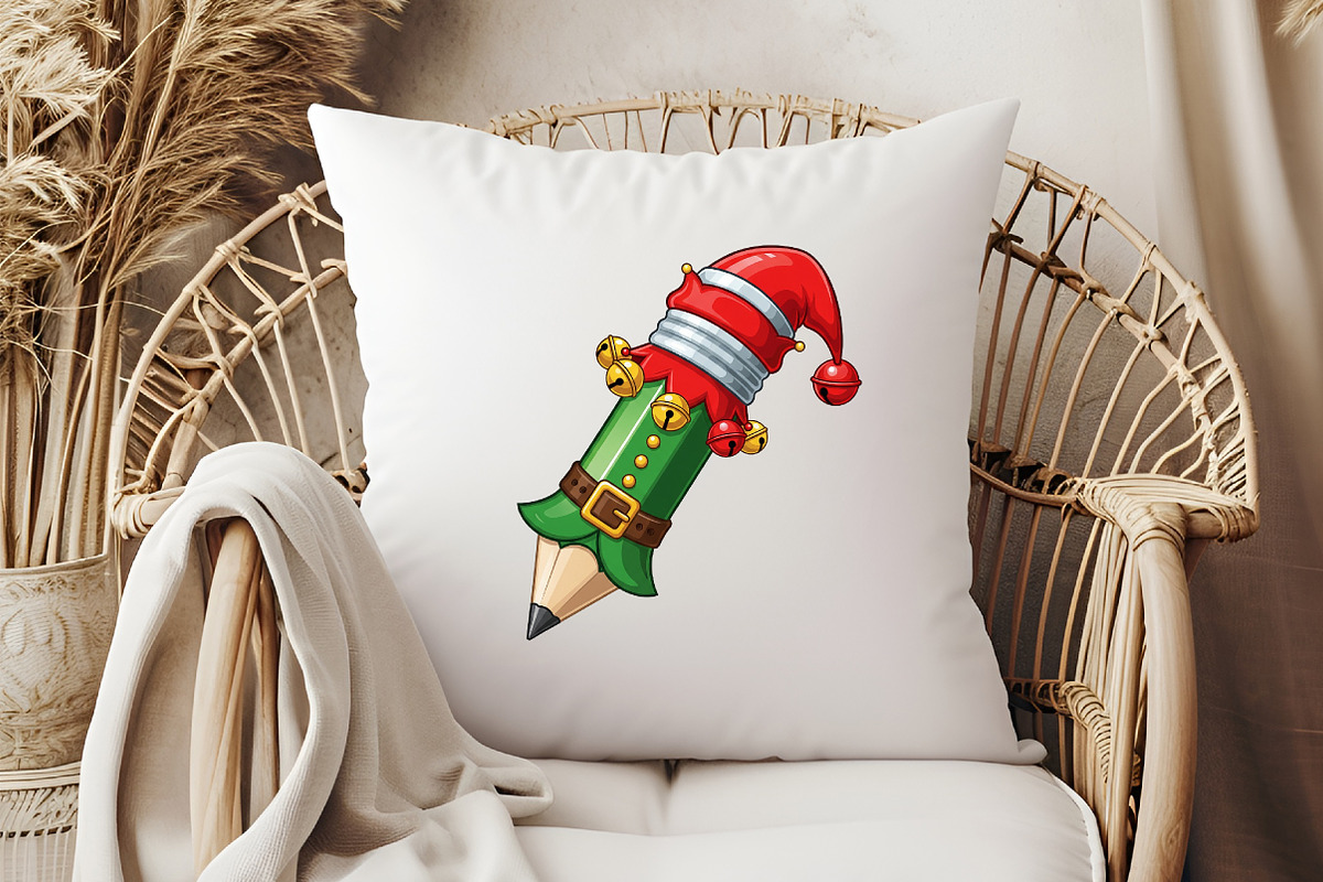 Christmas Elf Pencils png, an Illustration by Libby Wishes (Photo 5 of 6)
