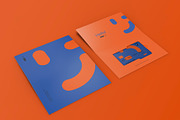 3d Credit Card in Folder Mockup, a Merchandise Mockup by The Rose Project (Thumbnail 1 of 4)
