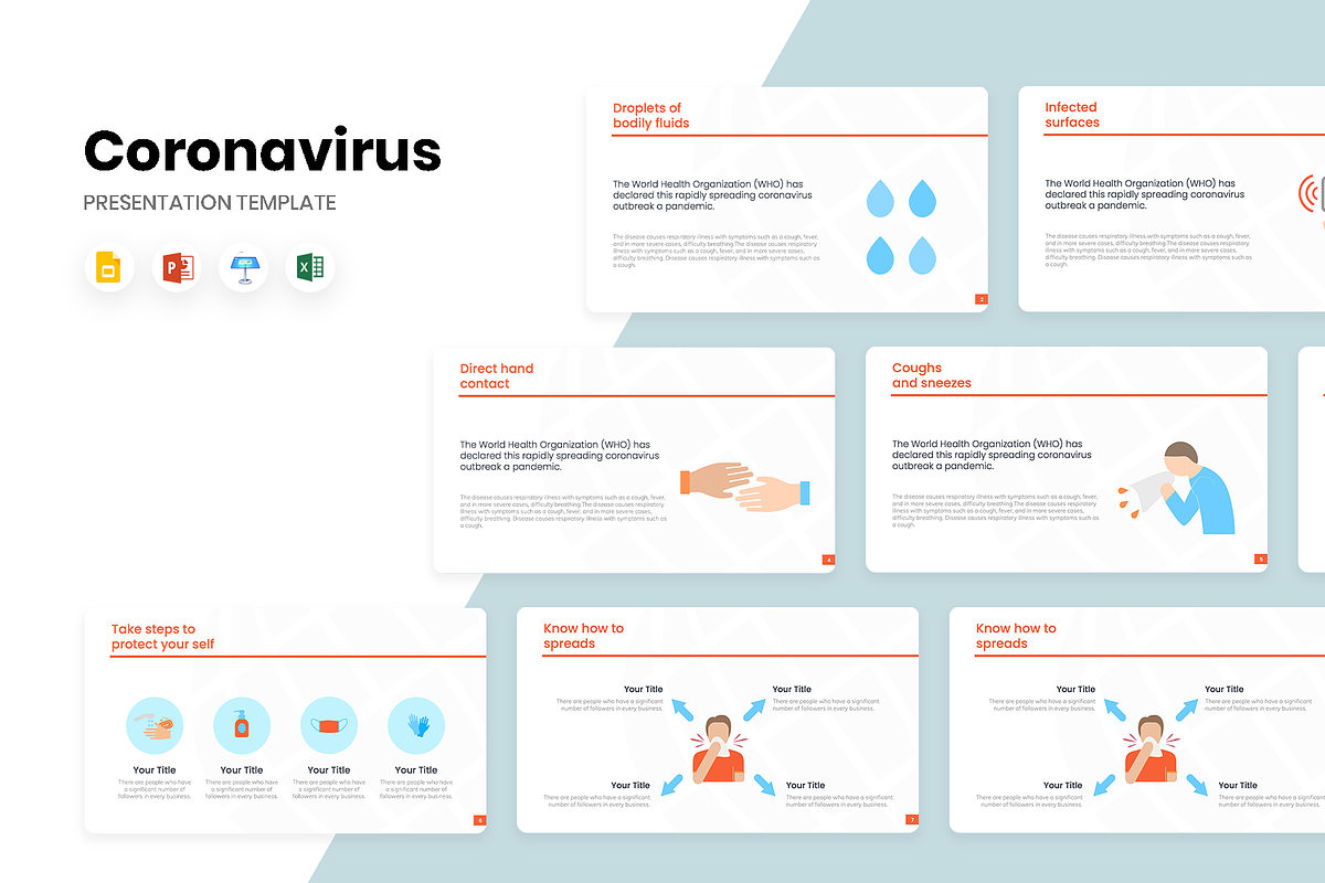 Coronavirus Presentation Bundle, a Presentation Template by slidequest (Photo 4 of 20)