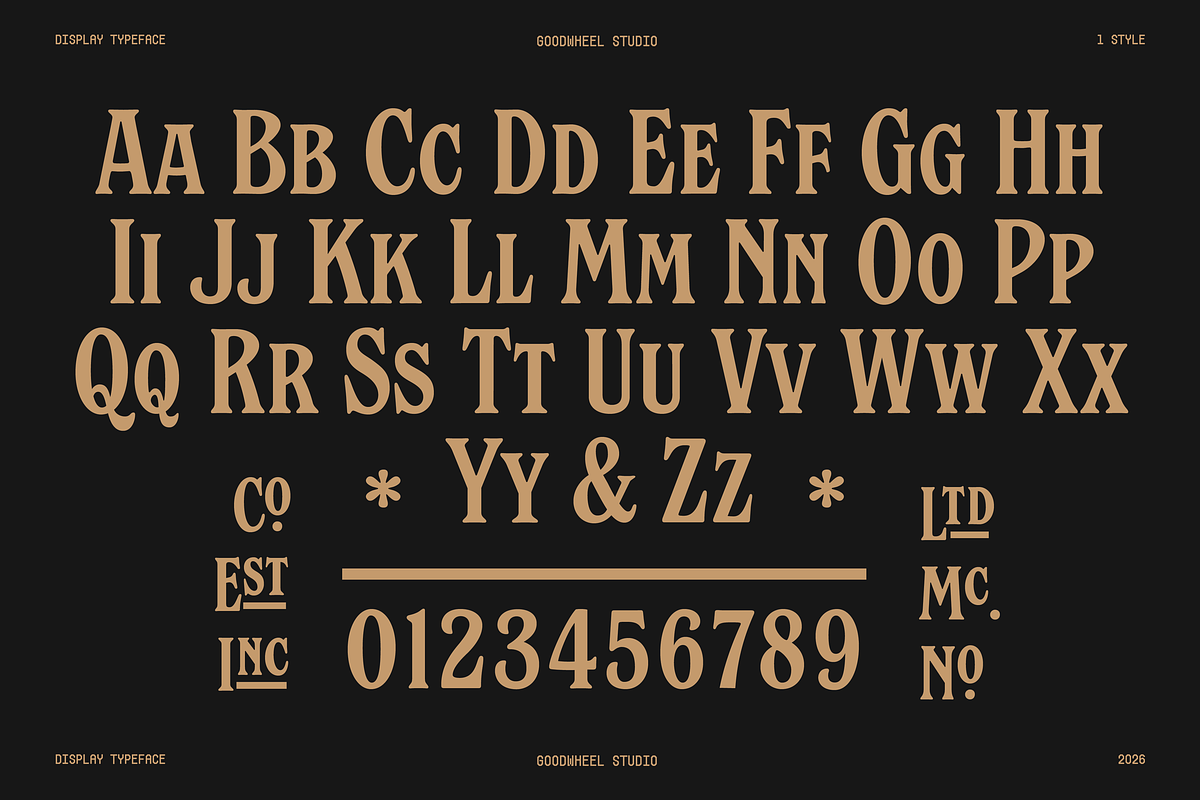 Mappleton, a Font by Goodwheel Studio (Photo 2 of 8)