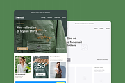 Toomail - Email Newsletter Wireframe, a Wireframe Template by Welovegraphics (Thumbnail 3 of 12)