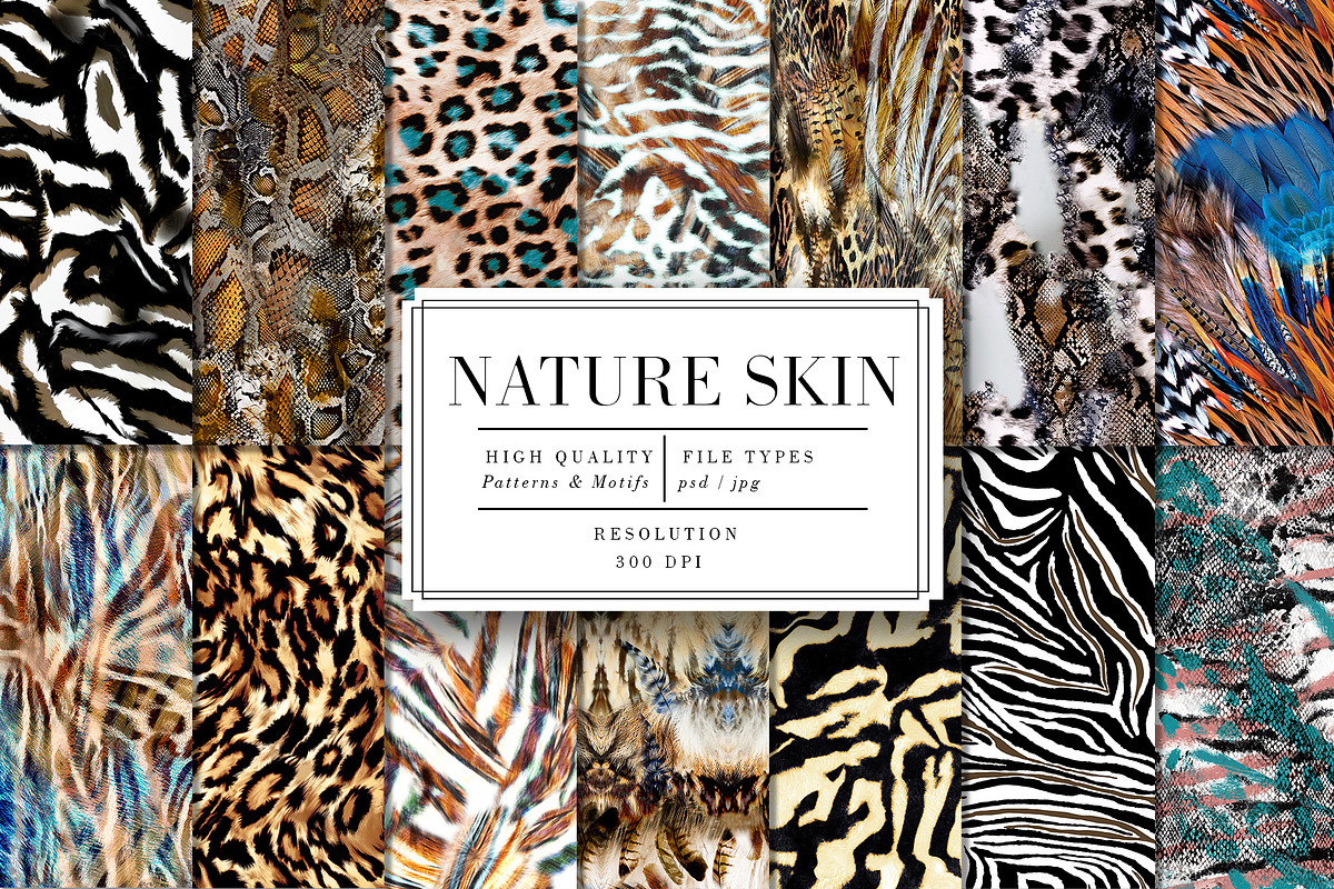 Nature Skin, a Pattern Graphic by Luiz da Rolt Grathwohl (Photo 1 of 10)