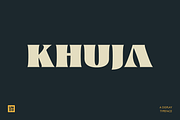 Khuja - Display Typeface, a Serif Font by Unio Designs (Thumbnail 1 of 11)