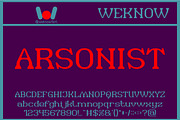 Twilight Zone font, a Sans Serif Font by weknow (Thumbnail 2 of 8)