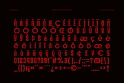 Amover - Bold Geometric Font, a Sans Serif Font by limitype (Thumbnail 11 of 12)