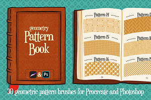 30 Procreate & Ps Geometric Patterns