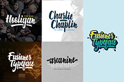 Fusioner Typeface (Intro Sale!), a Script Font by Haws.std (Thumbnail 5 of 6)