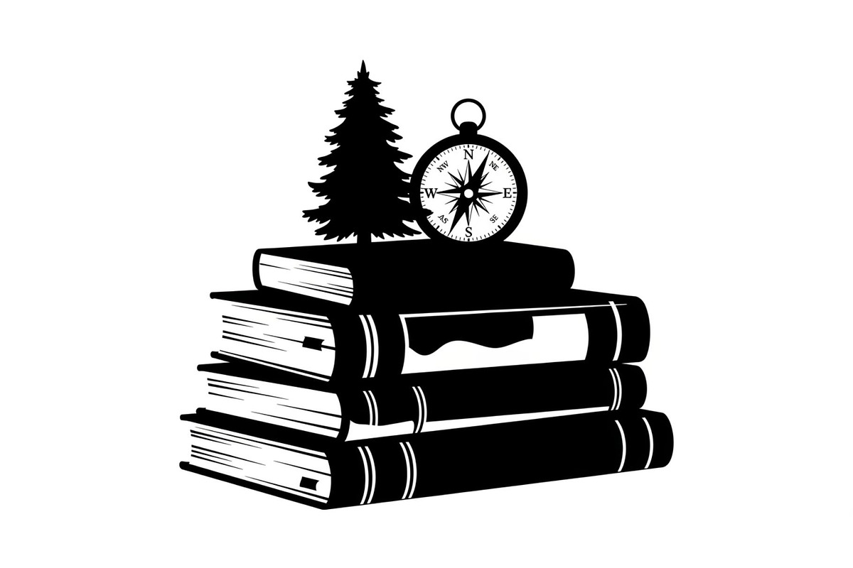 Vintage Book Stack Adventure Bundle, an Illustration by Designs_River (Photo 23 of 31)