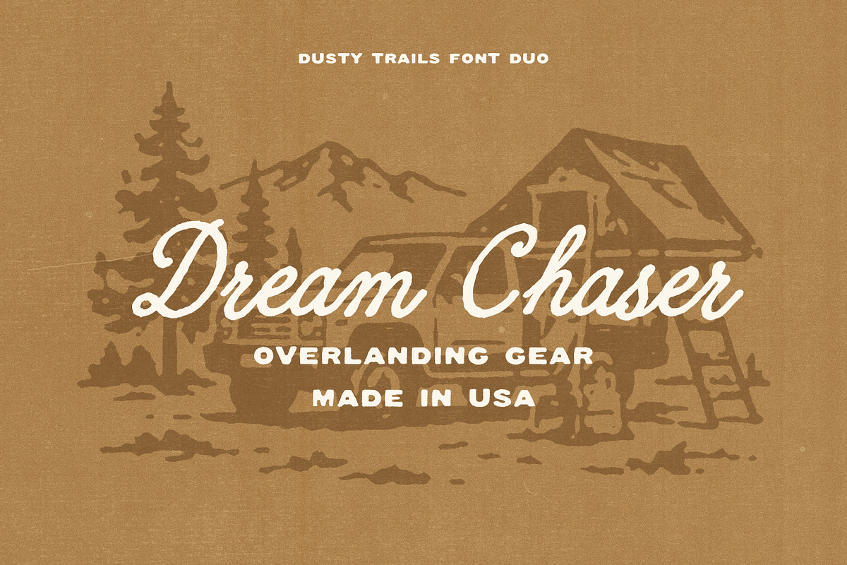 Dusty Trails, a Script Font by Davide Bassu (Photo 6 of 14)