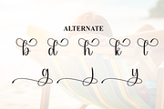 Holiday | Script Font, a Handwritten Font by Scratchones (Thumbnail 8 of 9)