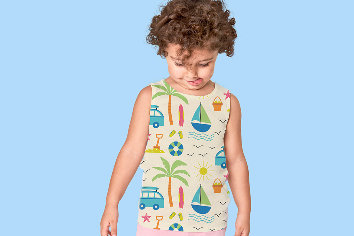Beach Summer 10 Seamless Patterns, a Pattern Graphic by Yasmine Patterns (Photo 4 of 8)