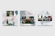 Aesthetic Watercolor Wedding IG, a Social Media Template by Azruca (Thumbnail 8 of 9)
