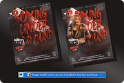 Boxing Sport Flyer Template, a Flyer Template by regalDRAW (Thumbnail 4 of 6)