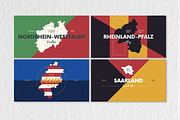 States of Germany | Postcard, an Education Illustration by MaximGertsen (Thumbnail 4 of 8)