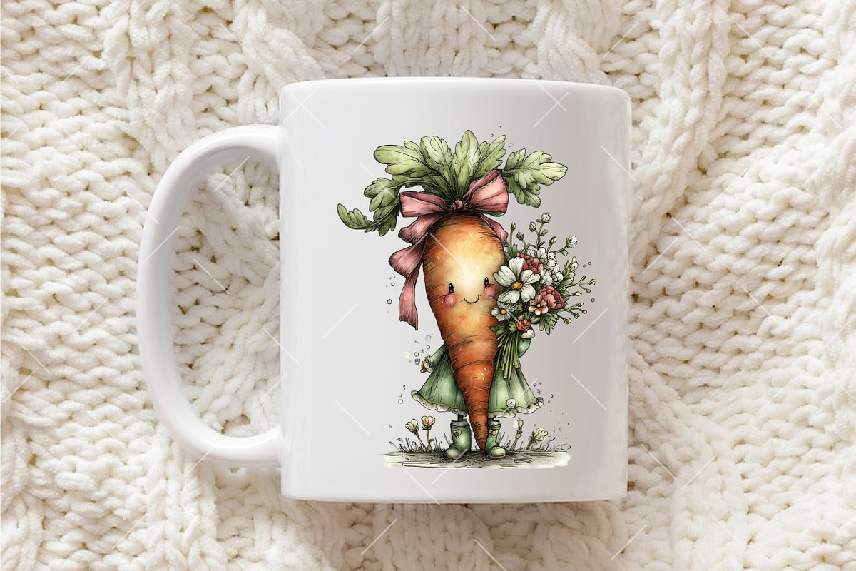 Whimsical Easter Clipart, an Illustration by OK Design (Photo 5 of 6)