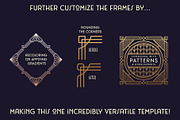 Art Deco Border & Frame Builder, an Object Graphic by The Artifex Forge (Thumbnail 6 of 11)
