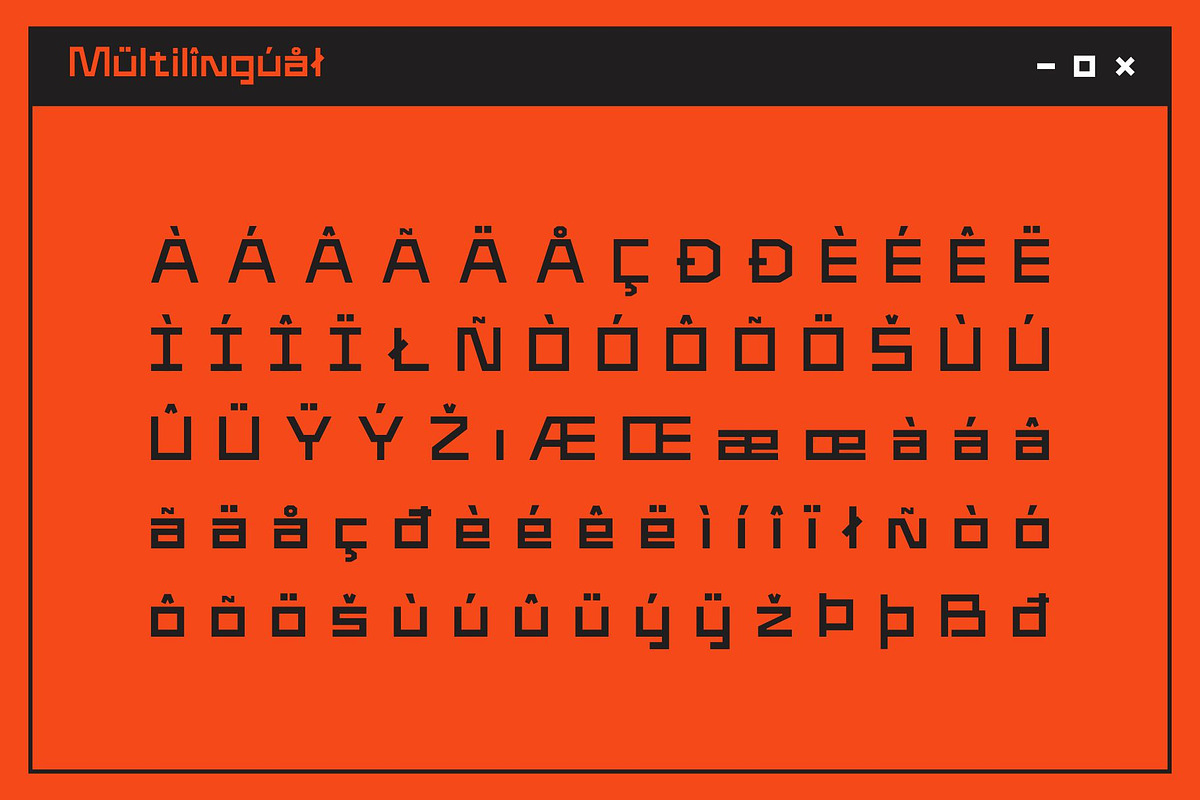 Kilomole-Techno Typeface, a Symbol Font by takoliko (Photo 14 of 14)