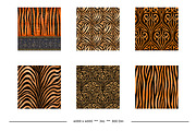 Tiger Print Retro Art Designs, a Pattern Graphic by karenfoleyphoto (Thumbnail 4 of 7)