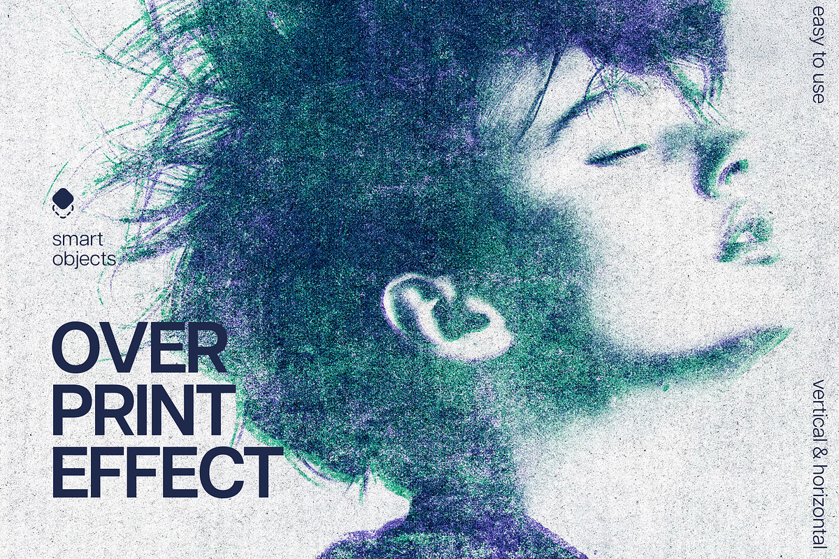 Retro Overprint Photo Effect, a Layer Style Add-On by Design Squad