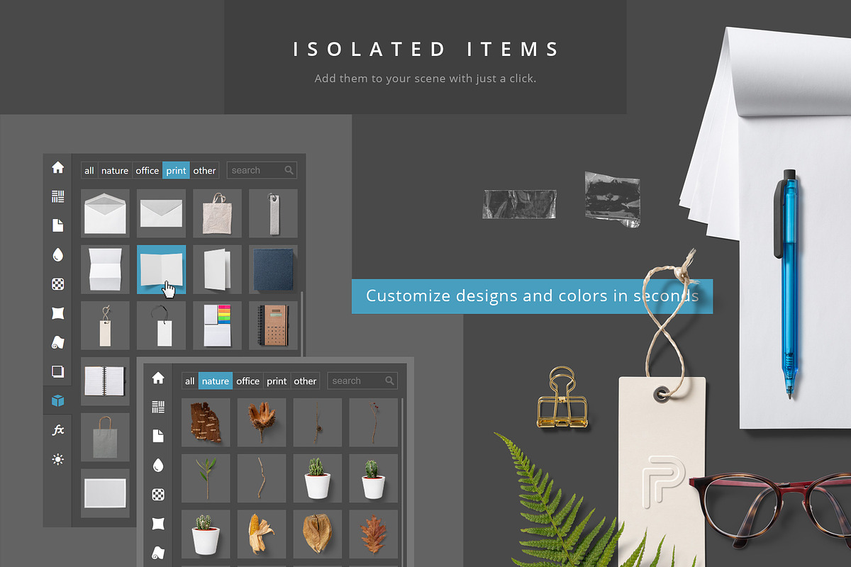 Paper Panel - Mockup Creator, a Product Mockup by h3design