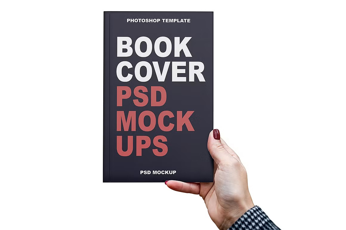 Book Cover Mockup, a Books & Magazine Mockup by GraphicsPixel (Photo 2 of 10)