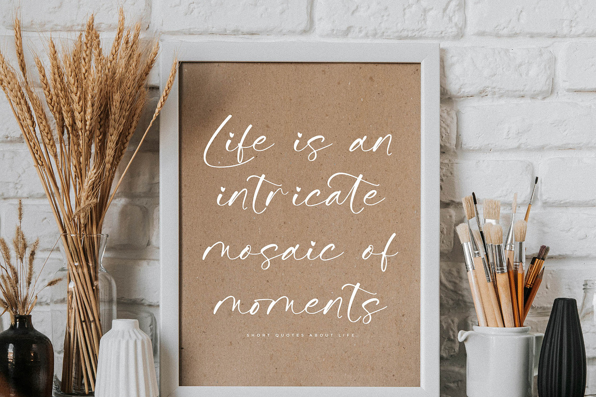 Beatillo Diamond Modern Calligraphy, a Script Font by Letterena Studios Script (Photo 9 of 15)