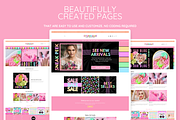 Pastel Neon Shopify Theme, a Shopify Template by SunshineStudioBoutique (Thumbnail 6 of 9)